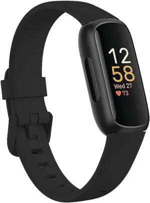 Baaletc Compatible with Fitbit Inspire 3 Bands for Men Women, Soft Silicone Sport Wristband Strap Band Bracelets for Inspire 3, Small Large (grey, Large:6.7"-8.7" Wrist)