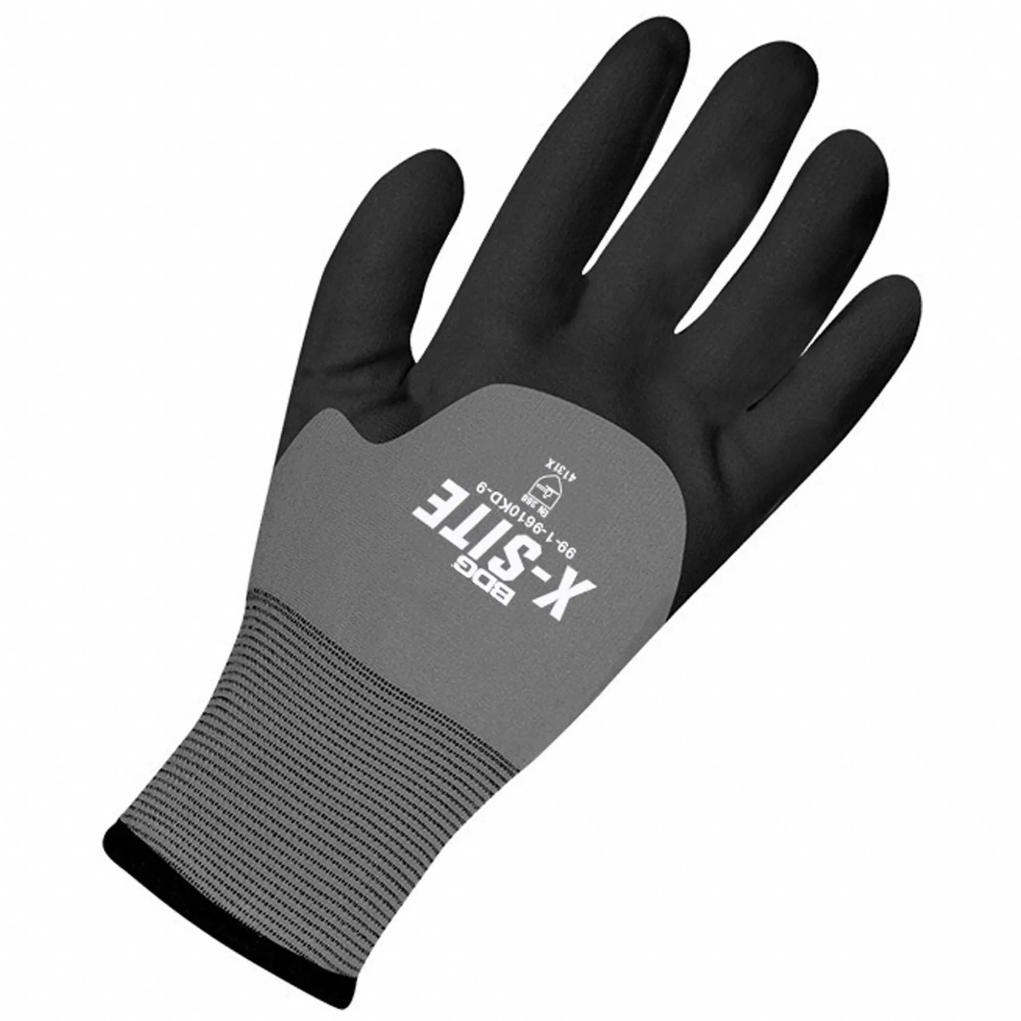BDG X-Site Foam Nitrile Coated Gloves 2XL - Sandy Textured, Full Finger (1 Pair)
