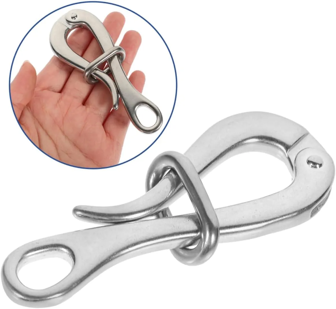 BESPORTBLE Quick Release Hook Sturdy Boat Hook Quick Release Boat Hook Outdoor Sailing Hook Convenient Boat Hook
