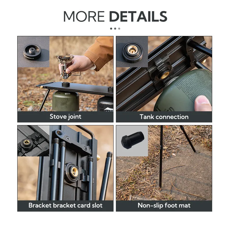CampingMoon Double Gas Stove