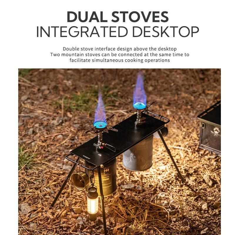 CampingMoon Double Gas Stove