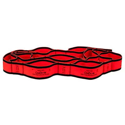 CanDo Multi-Grip Exerciser Plus, 6 Foot Exerciser, 9 Loops