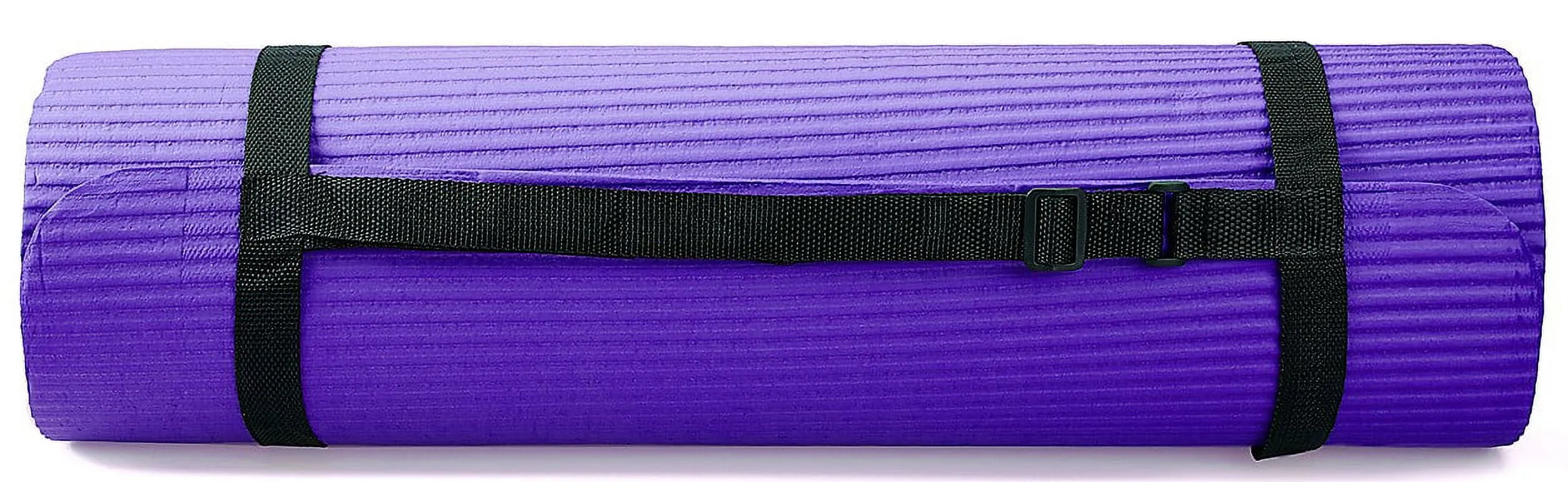 Everyday Essentials Go Yoga 7-Piece Set - Include Yoga Mat with Carrying Strap, 2 Yoga Blocks, Yoga Mat Towel, Yoga Hand Towel, Yoga Strap and Yoga Knee Pad