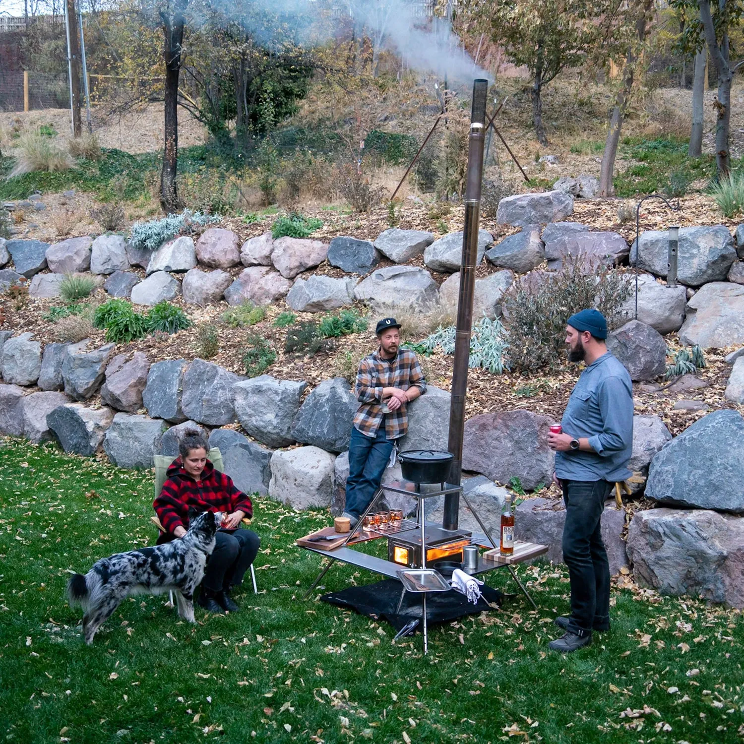 Fire Guard Stove Table