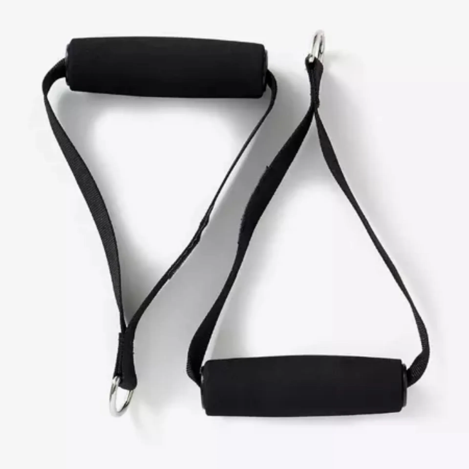 Fitness 2.5 Kg / 5 Lb Elastic Resistance Band With Handles - Grey
