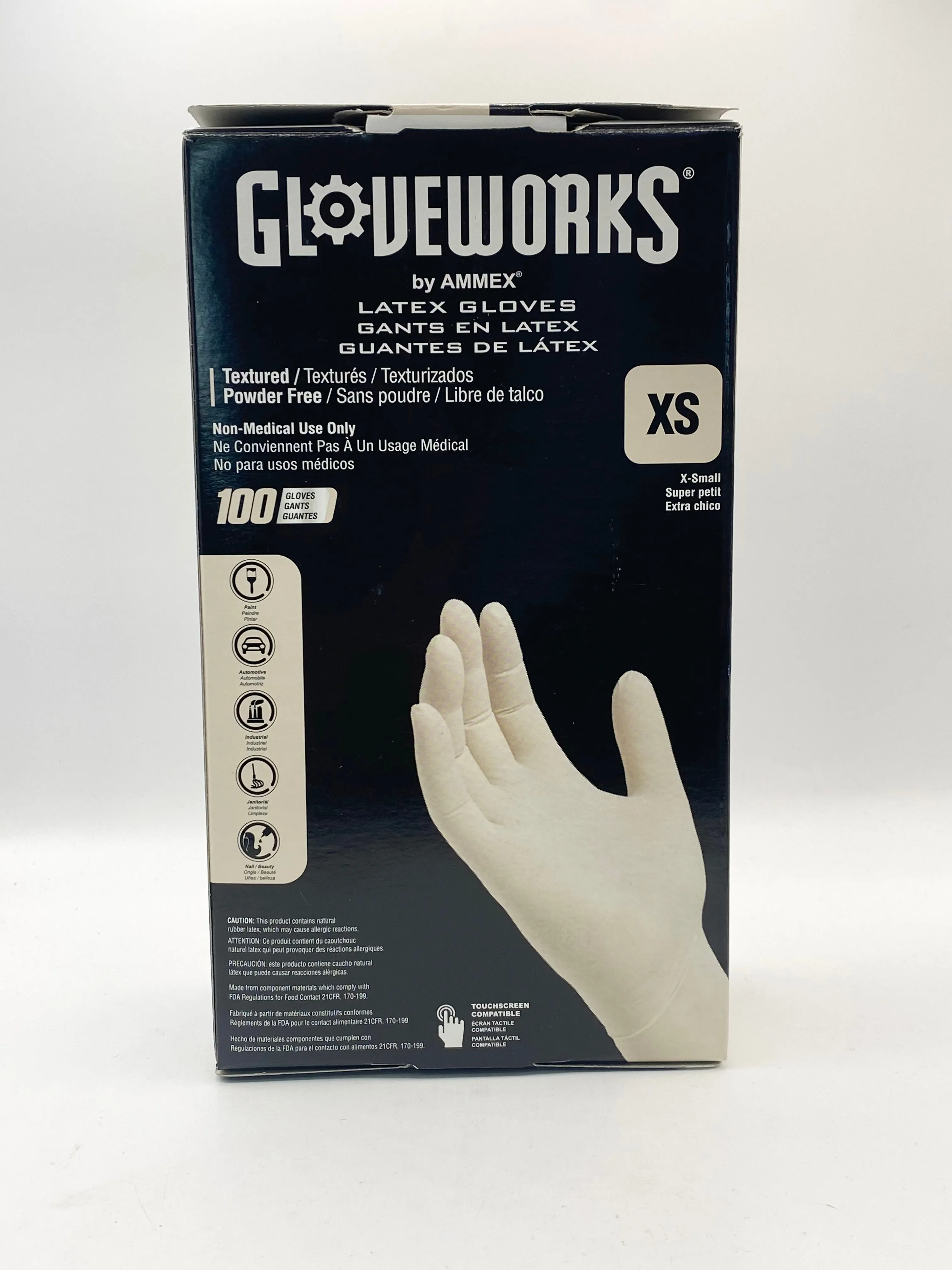 Gloveworks Latex Gloves - Extra Small