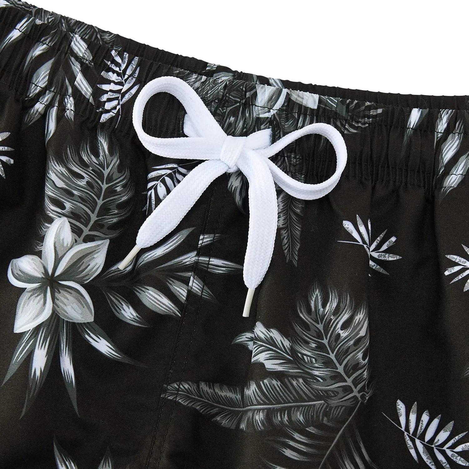 Idgreatim Women Summer Beach Boardshorts Quick Dry Swimwear Bottom Novelty Workout Pants with Drawstring