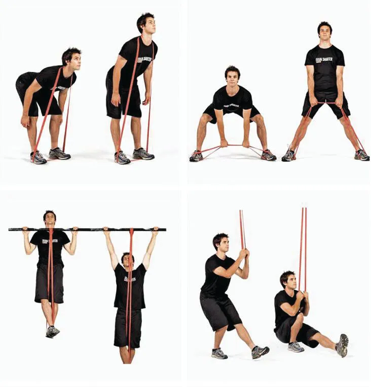 IronGear - 4 Piece Heavy Resistance Bands