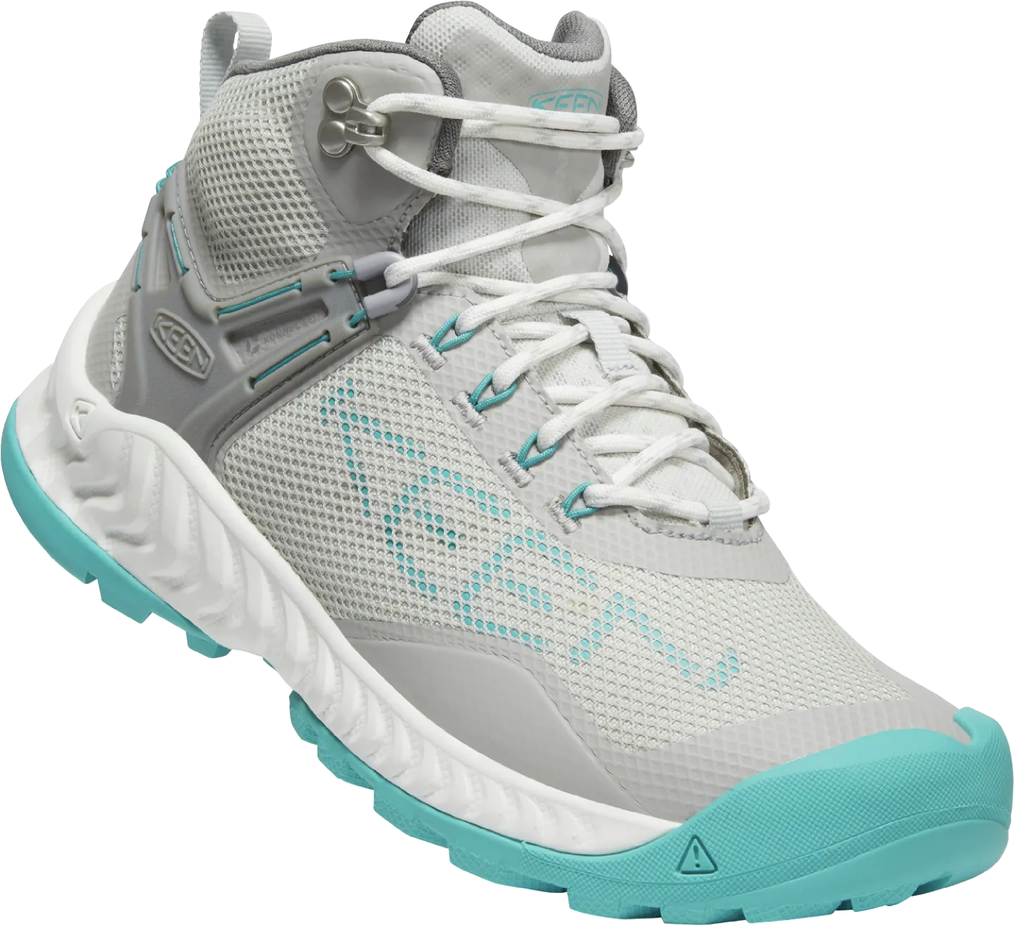 KEEN OUTDOOR WOMEN'S NXIS EVO WATERPROOF MID VAPOR/PORCELAIN 1026117