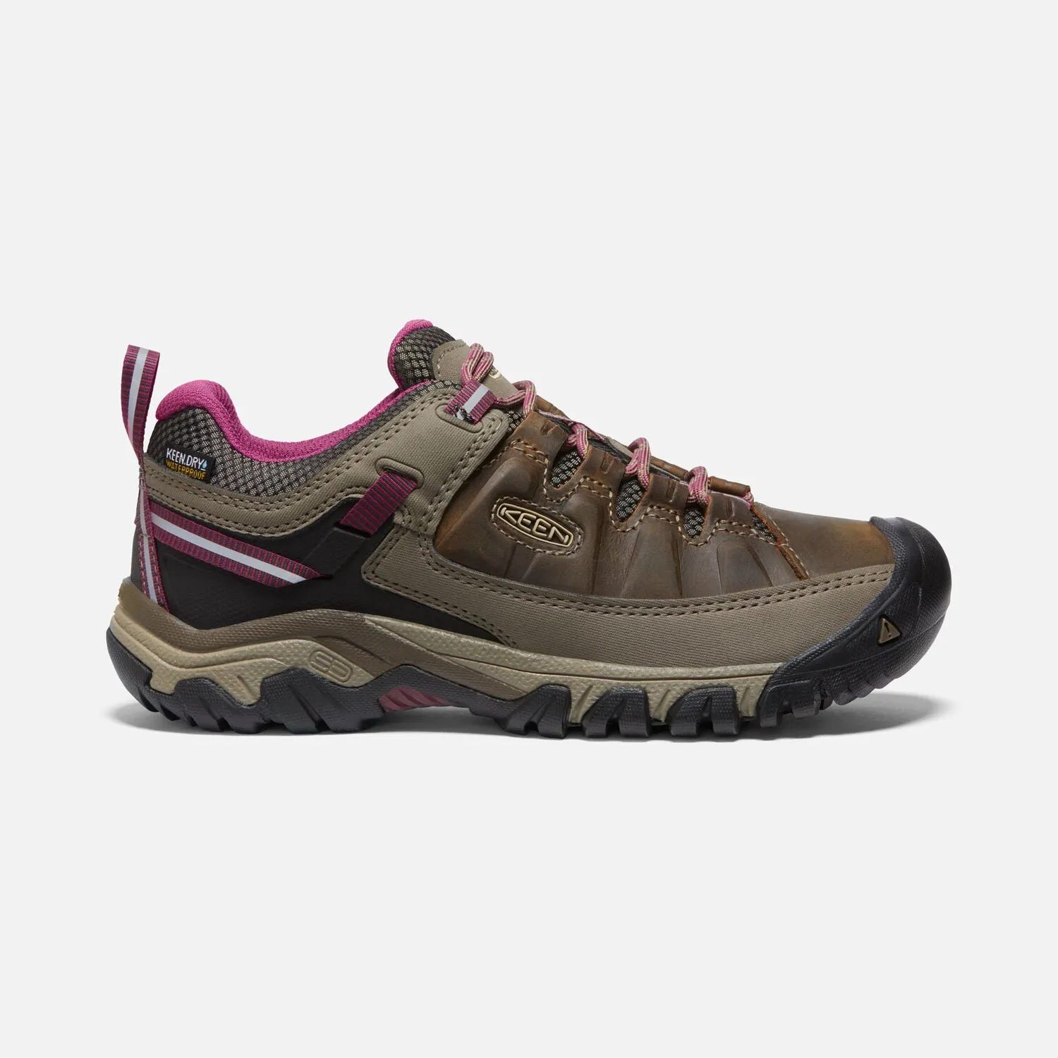 KEEN OUTDOOR WOMEN'S TARGHEE III WATERPROOF WEISS/BOYSENBERRY 1018177
