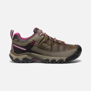 KEEN OUTDOOR WOMEN'S TARGHEE III WATERPROOF WEISS/BOYSENBERRY 1018177