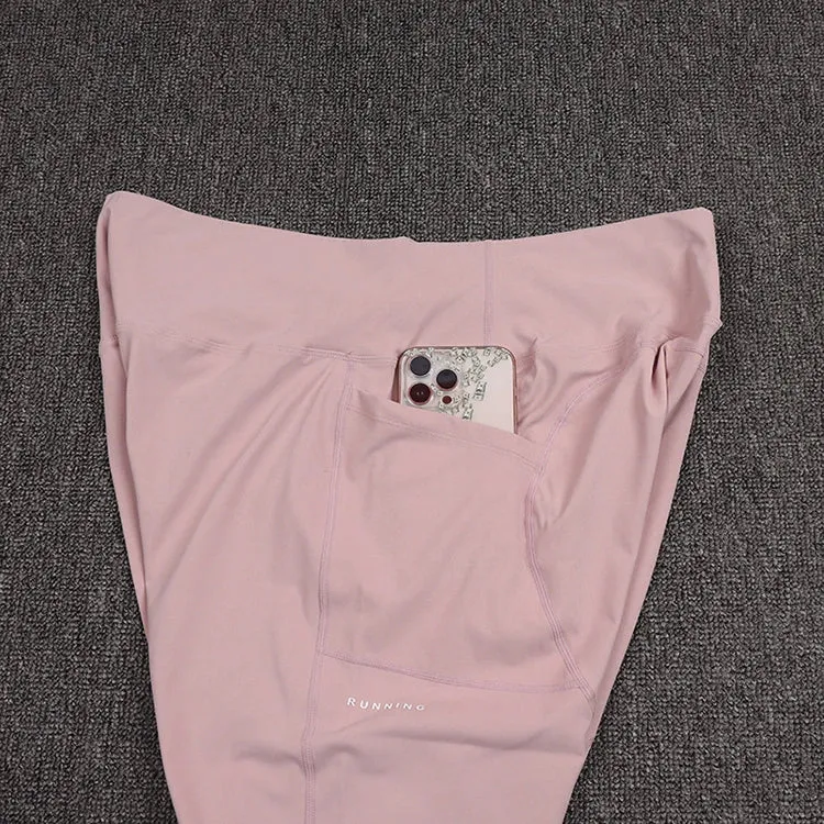 Leggings - Oversized High-Waist Gym – Yoga & Workout Pants with Side Pockets