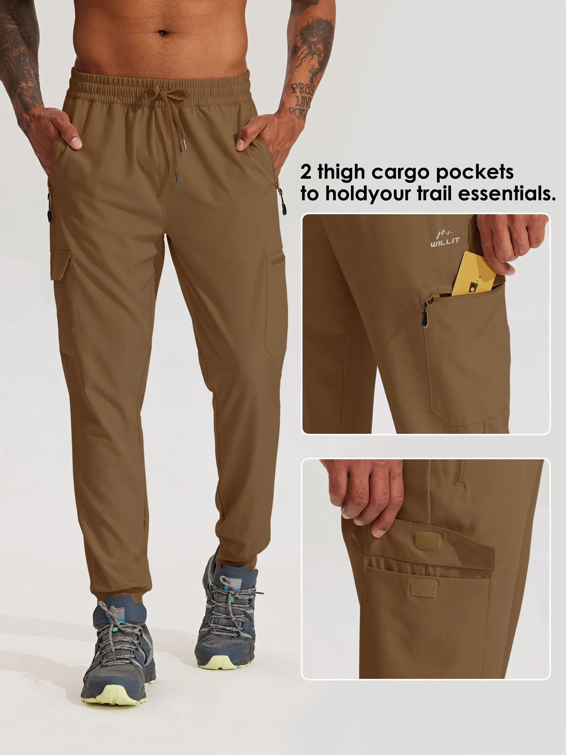 Men's Lightweight Cargo Joggers