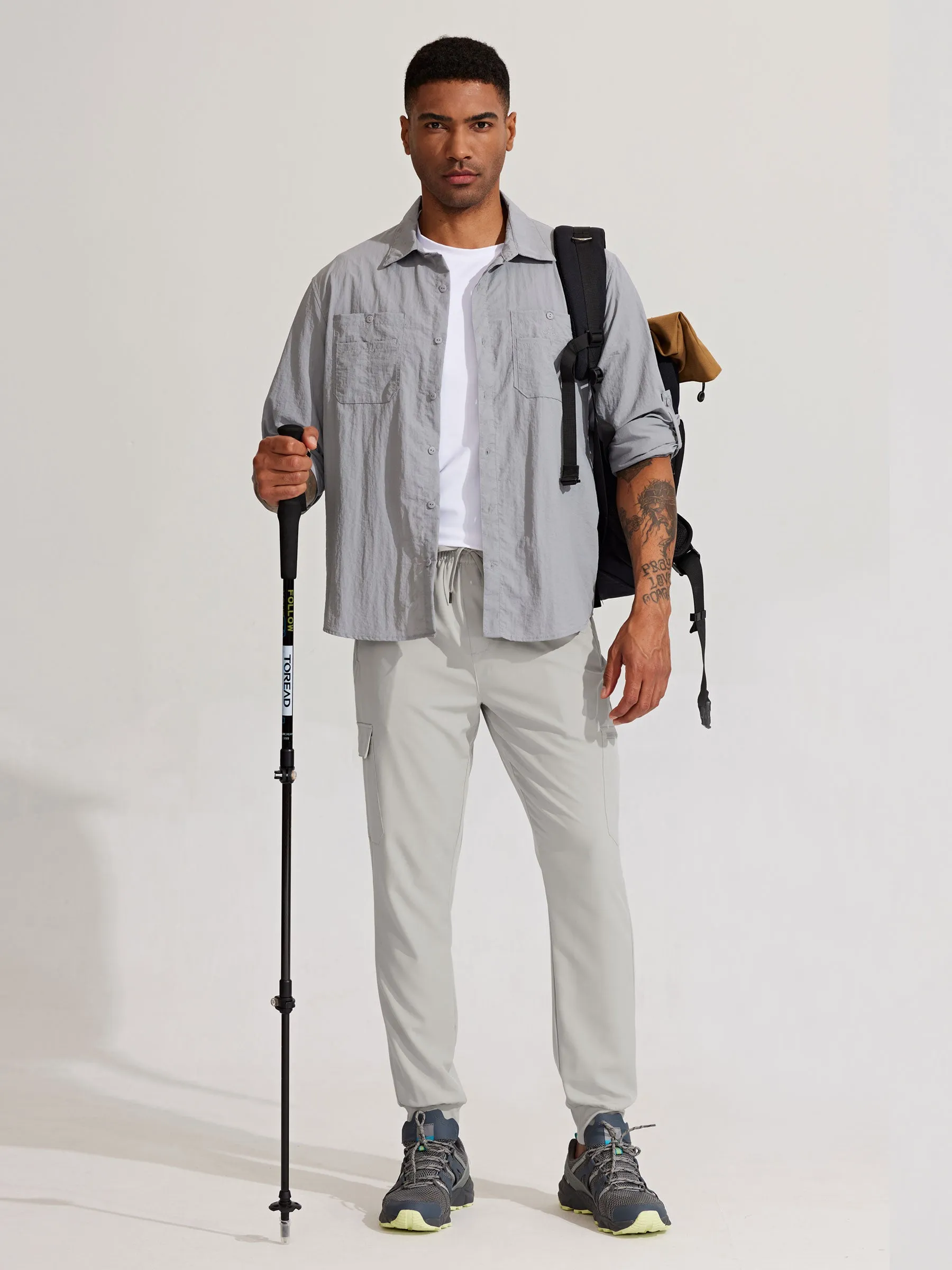 Men's Lightweight Cargo Joggers