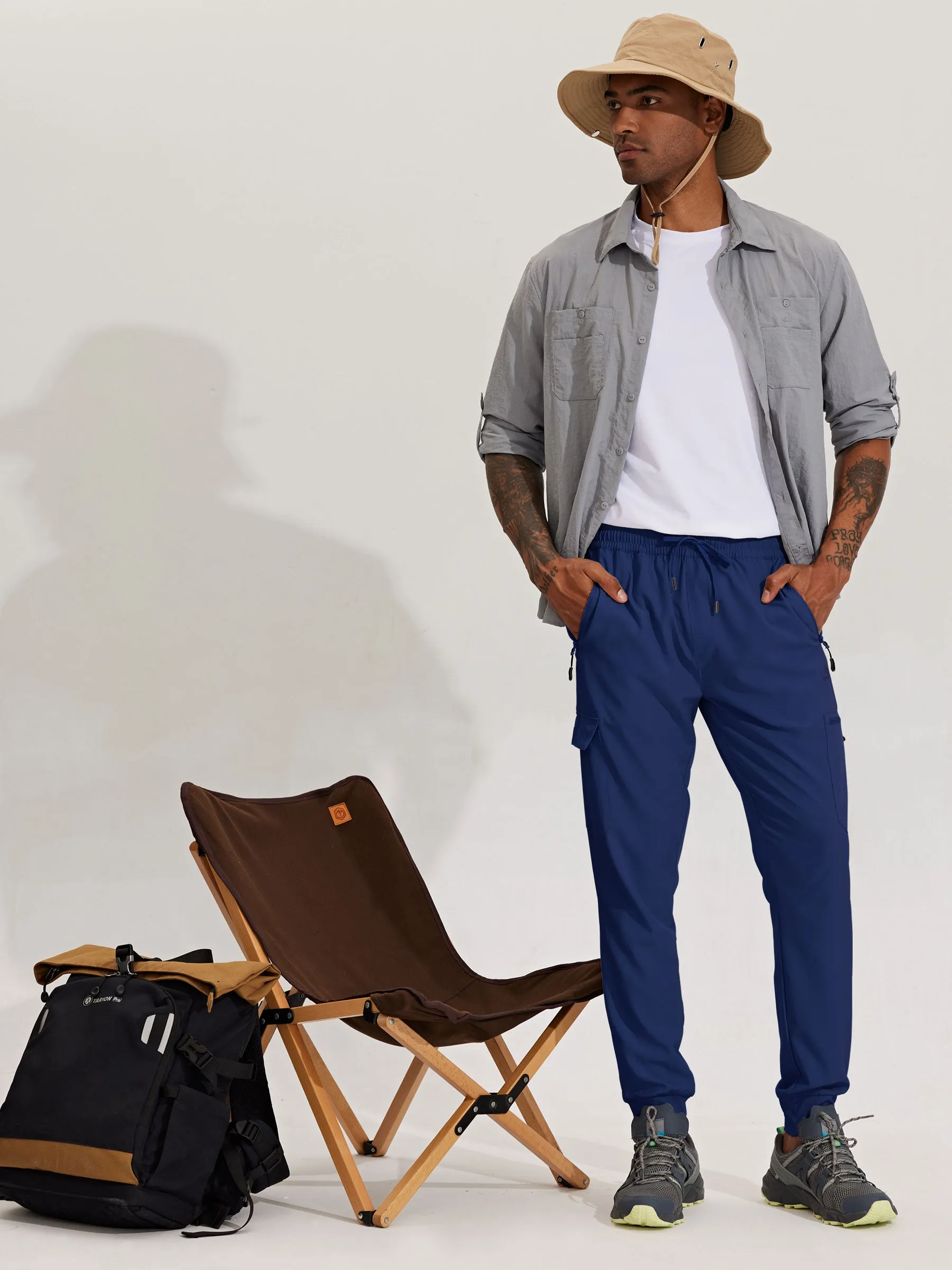 Men's Lightweight Cargo Joggers