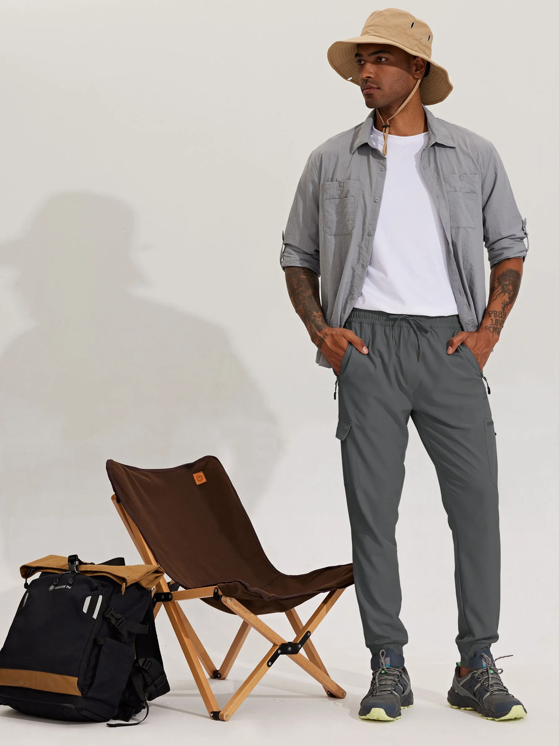 Men's Lightweight Cargo Joggers