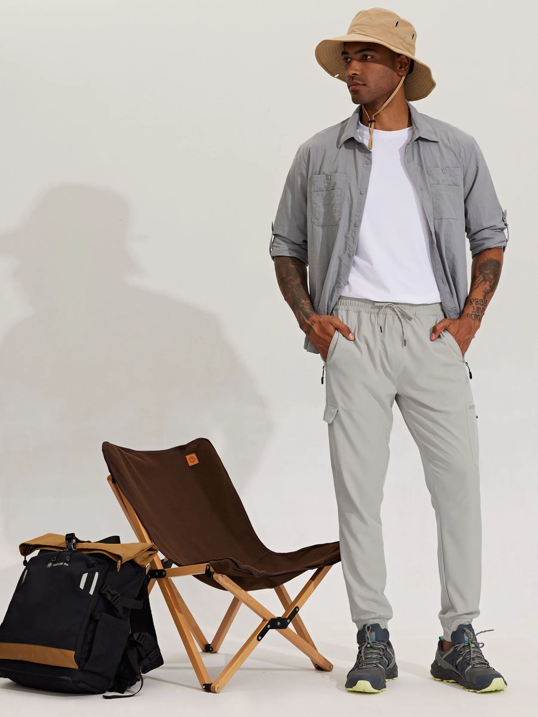 Men's Lightweight Cargo Joggers
