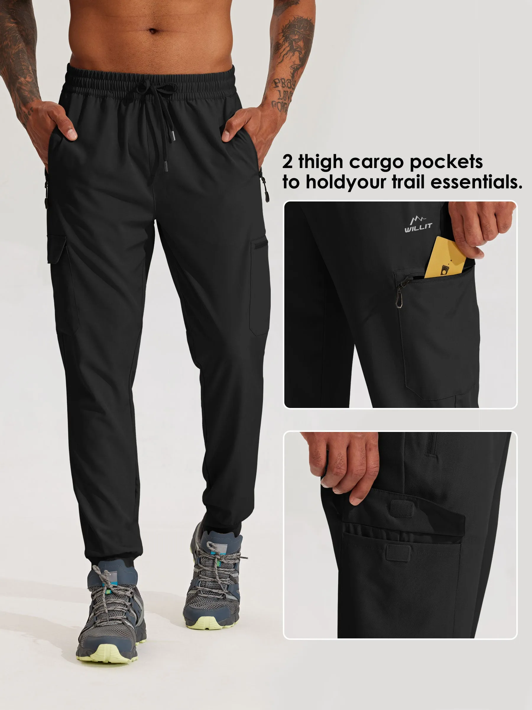 Men's Lightweight Cargo Joggers