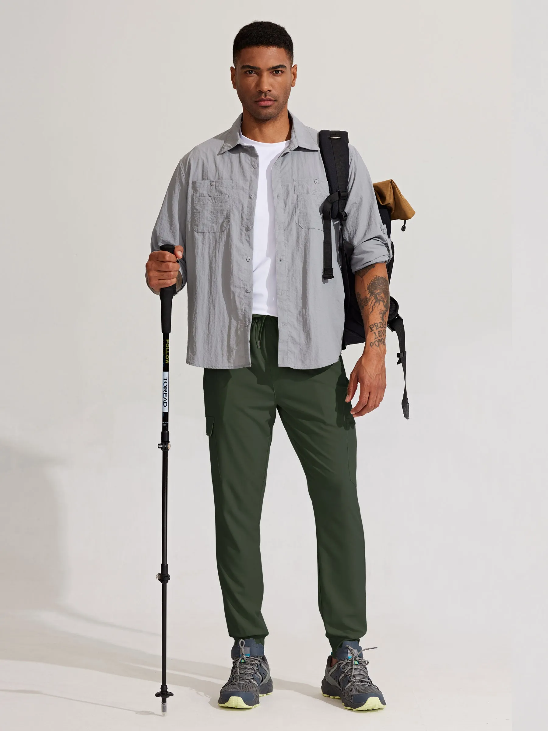 Men's Lightweight Cargo Joggers