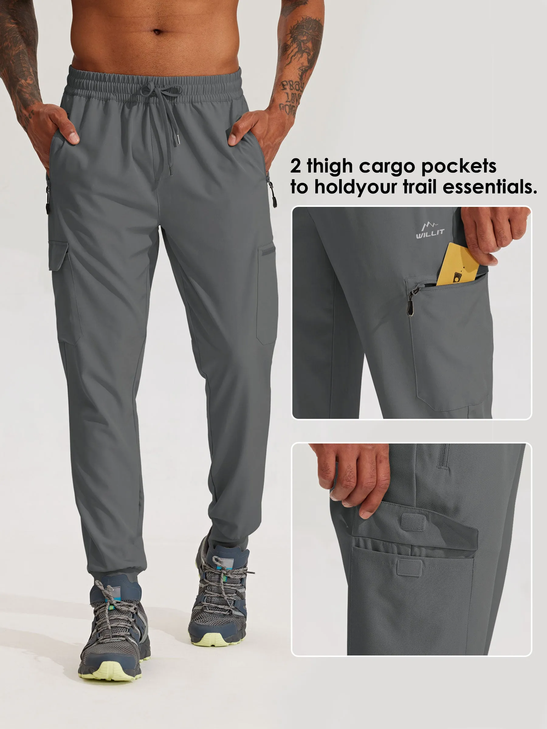 Men's Lightweight Cargo Joggers