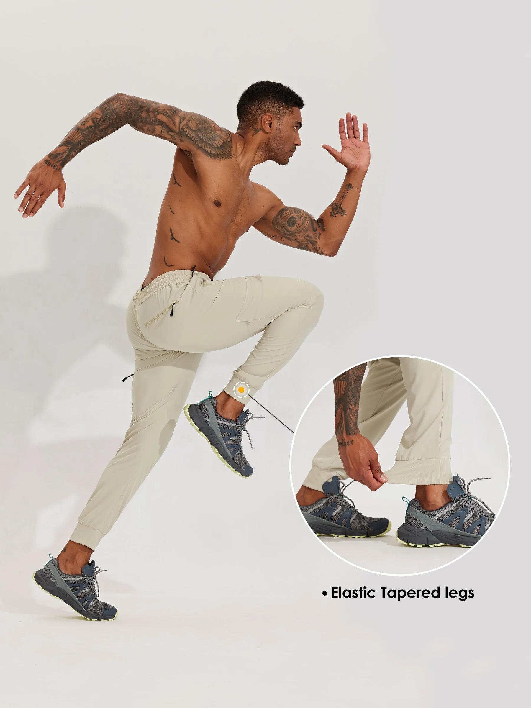 Men's Lightweight Cargo Joggers