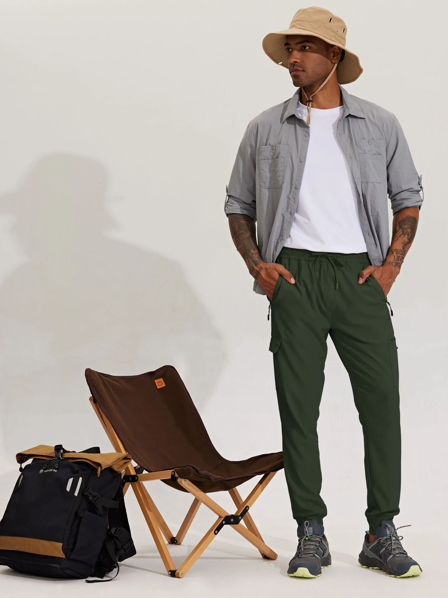 Men's Lightweight Cargo Joggers