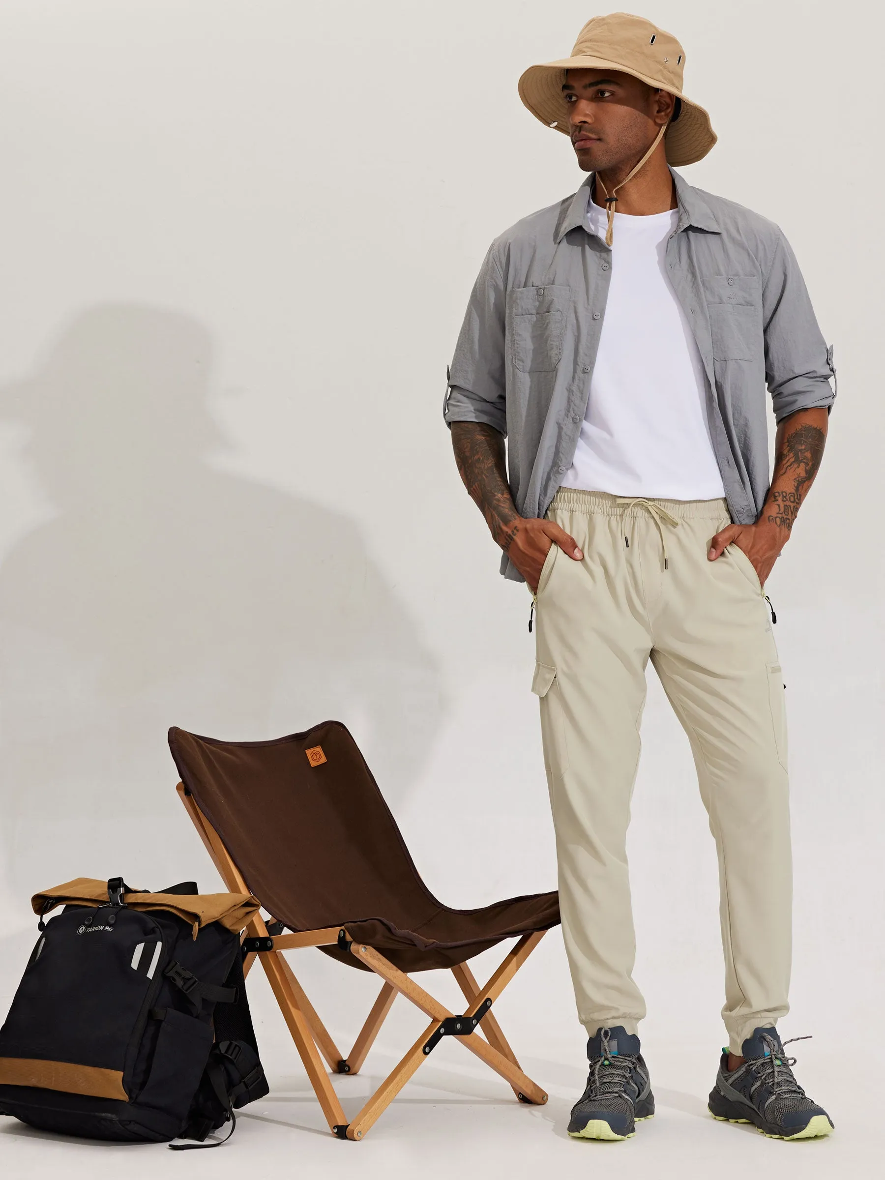 Men's Lightweight Cargo Joggers