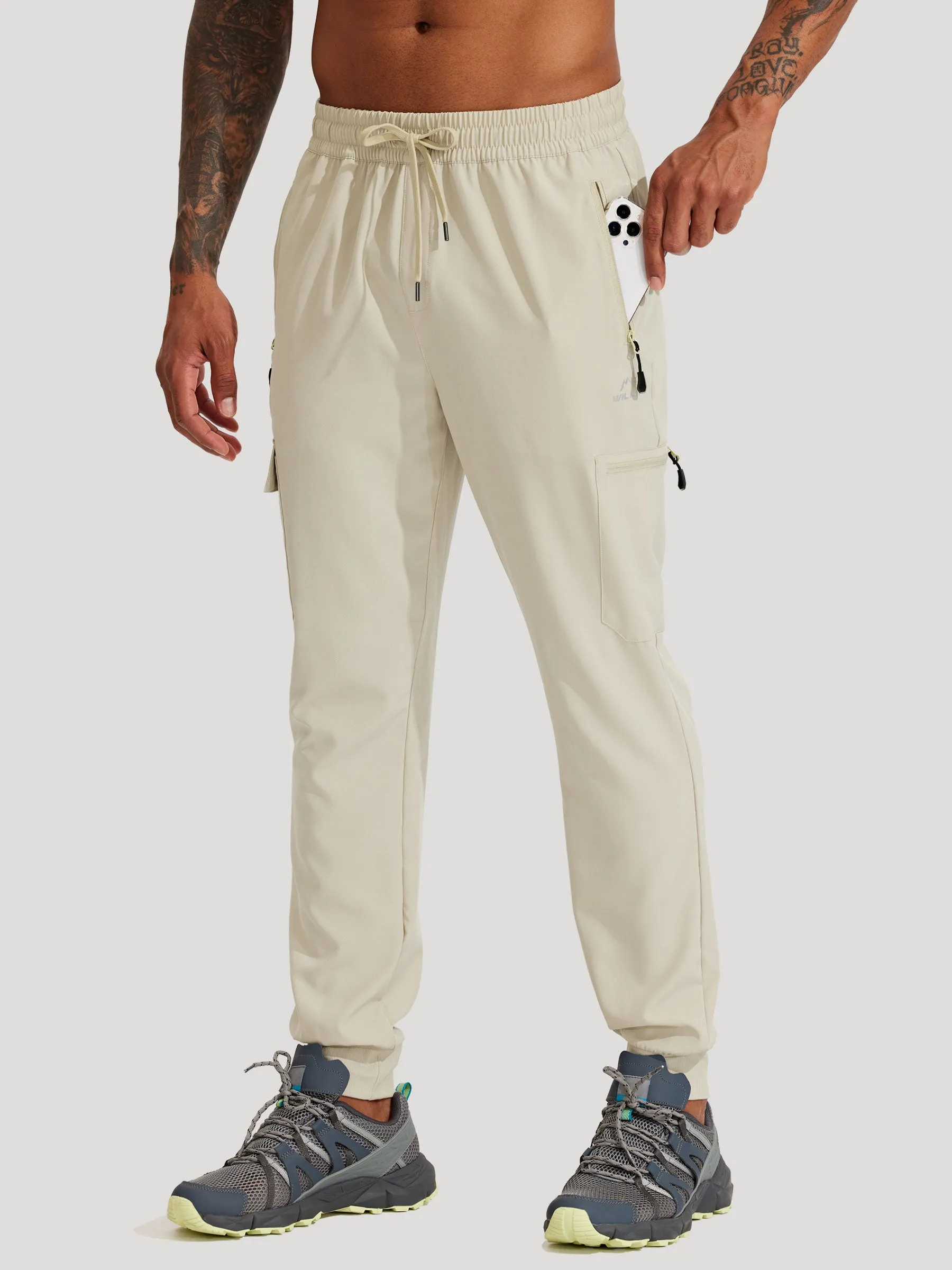 Men's Lightweight Cargo Joggers