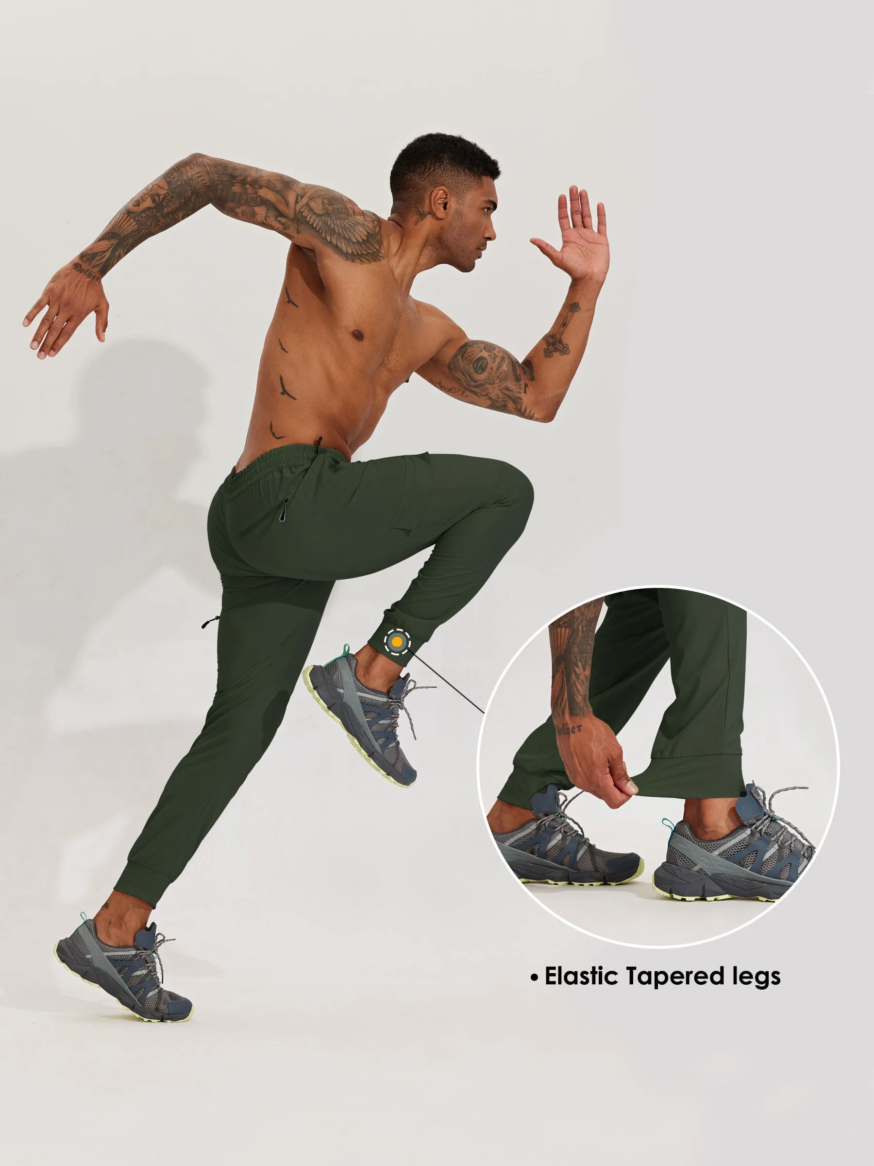 Men's Lightweight Cargo Joggers