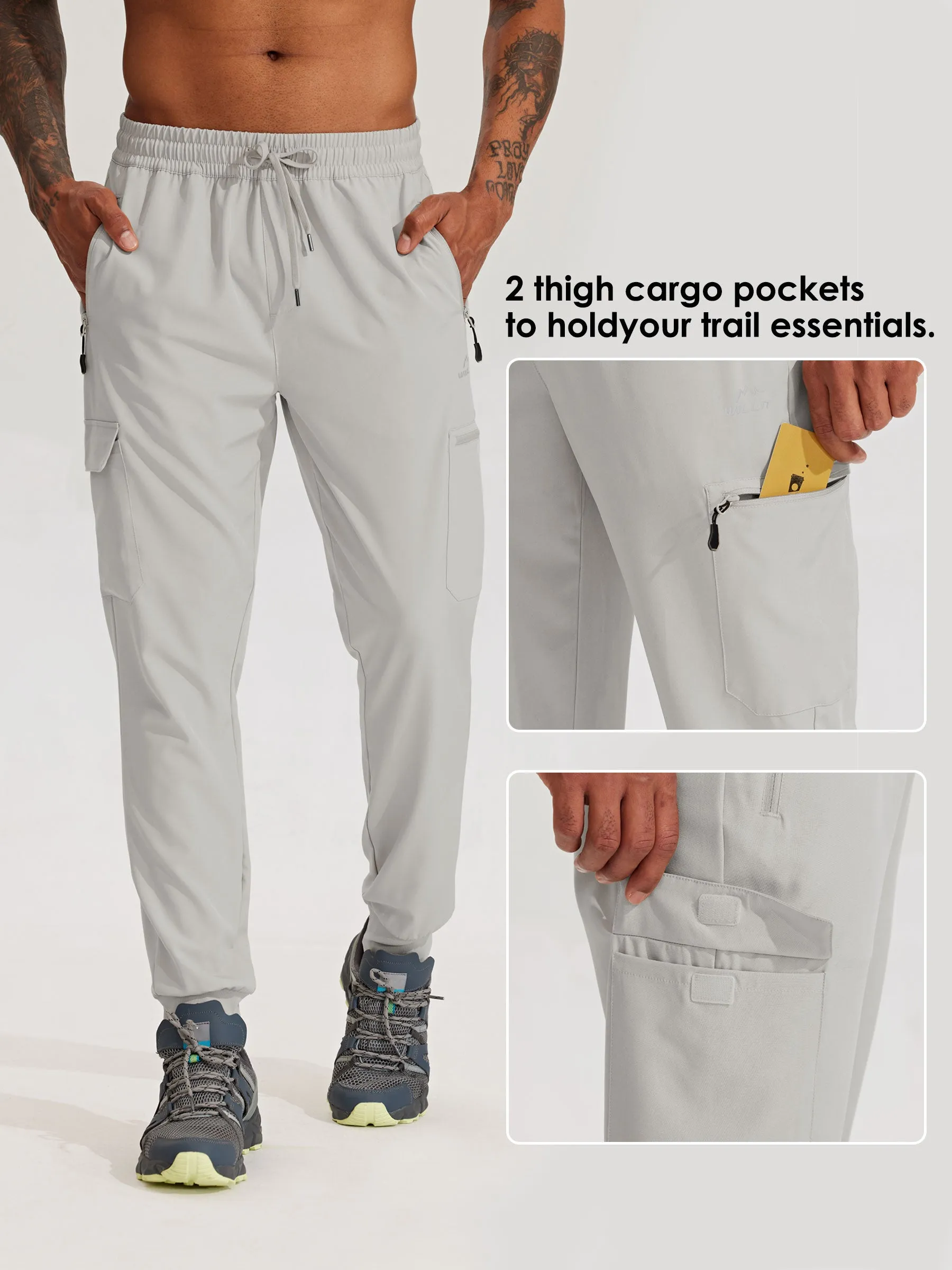 Men's Lightweight Cargo Joggers