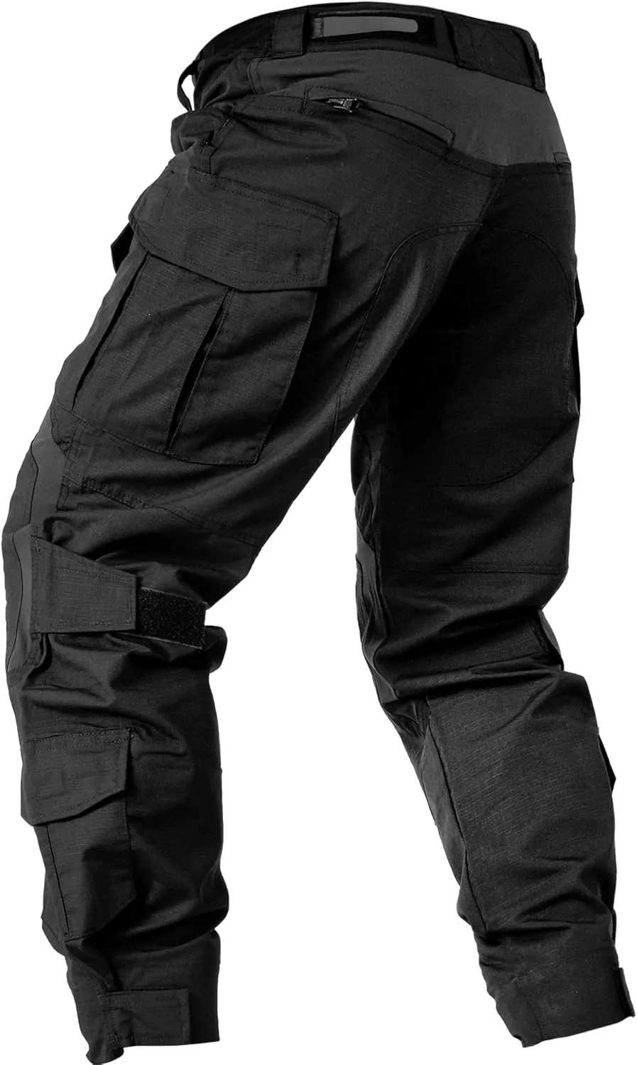 Mens Tactical Pants with Knee Pads Waterproof G3 Combat Pants Camo Cargo Pants with 10 Pockets No Belt
