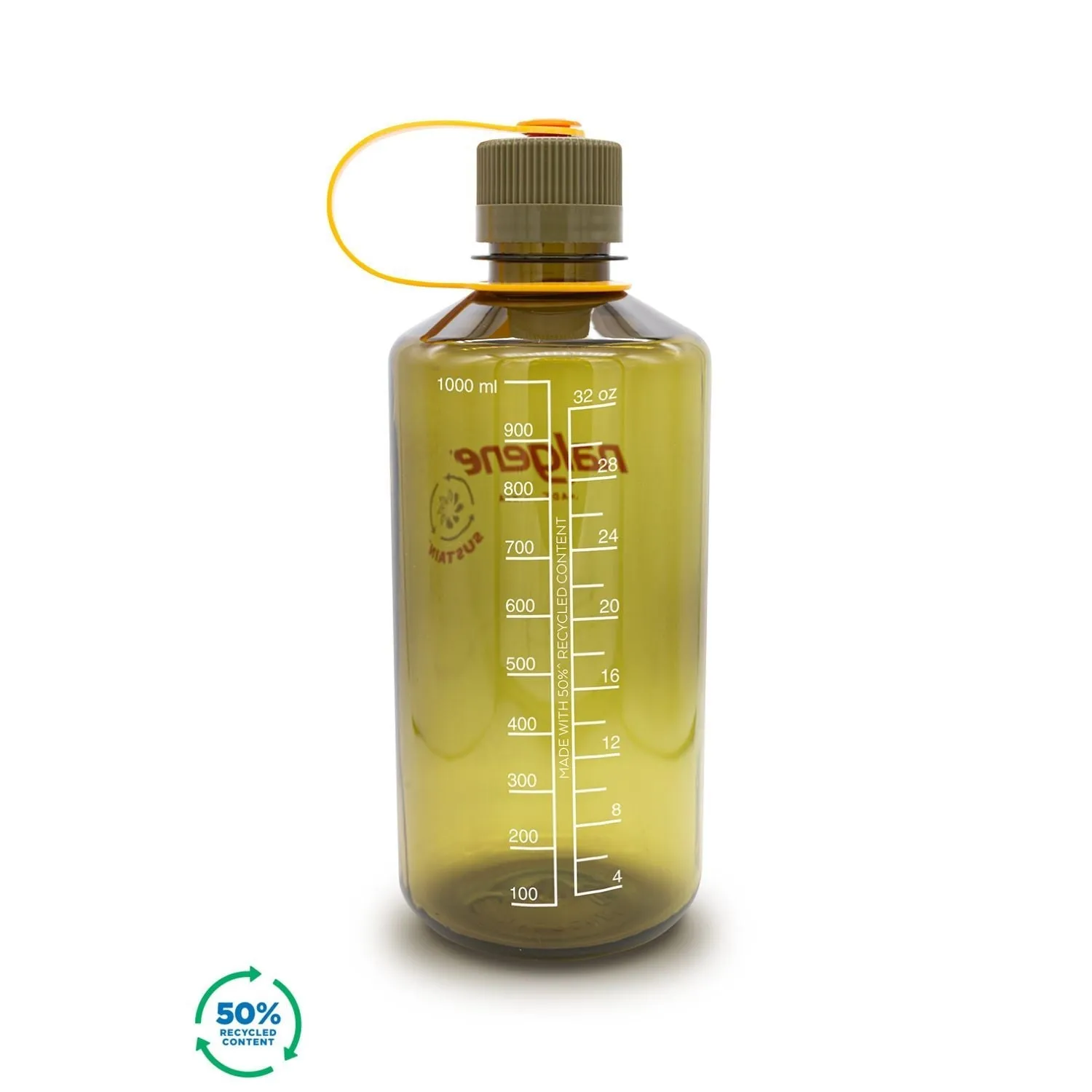 Nalgene 32oz Narrow Mouth Water Bottle (Plain) (SA)
