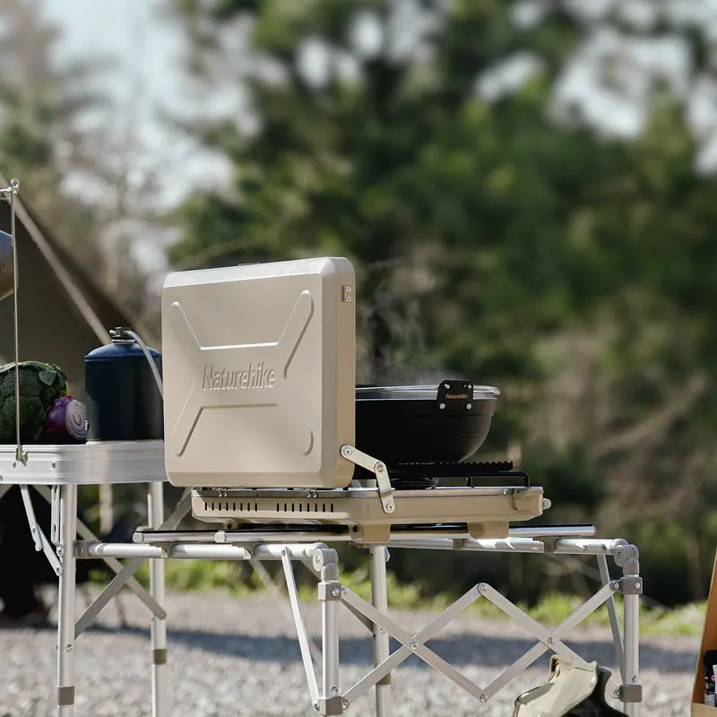Naturehike Leyan 2 double head gas stove Khaki