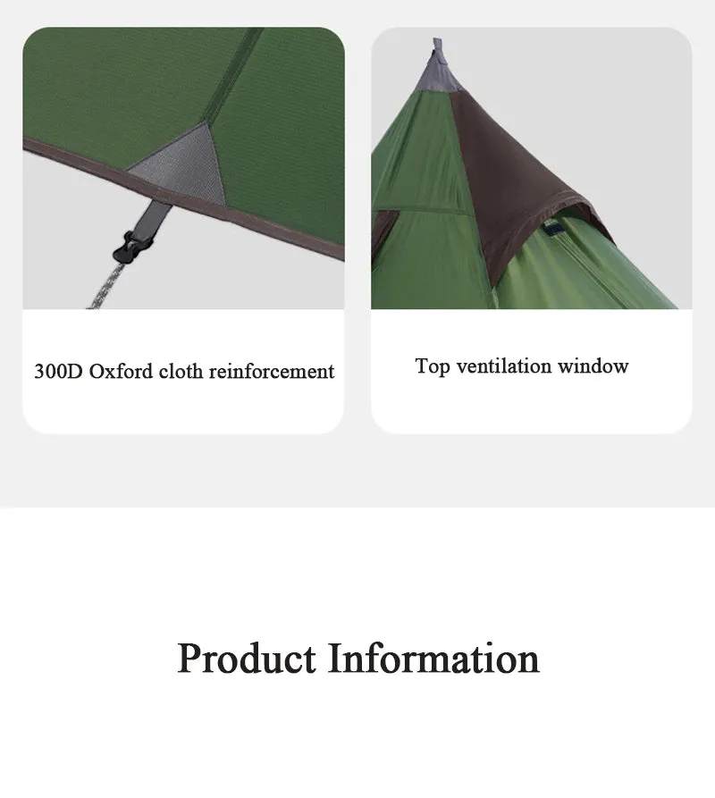 Naturehike Spire 1P Pyramid Trekking Pole Tent