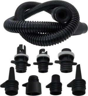 New ABS Paddle Board Pump Adapter Hose, Sup Pump Adaptor Kit Fit for Inflatable Paddle Board, Inflatable Kayaks, Inflatable Sofas/Beds/Tents, Inflatable Mats