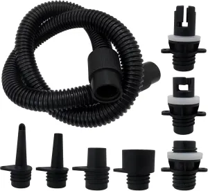 New ABS Paddle Board Pump Adapter Hose, Sup Pump Adaptor Kit for Inflatable Paddle Board, Inflatable Kayaks, Inflatable Sofas/Beds/Tents, Inflatable Mats