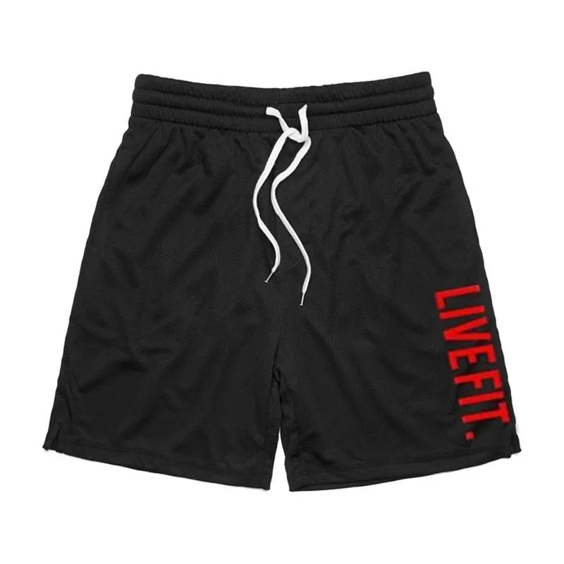 Newest Gym Mens Shorts Trousers Casual Joggers Men Shorts Bodybuilding Sweatpants Muscle Fitness Men Mesh Workout Acitve Shorts