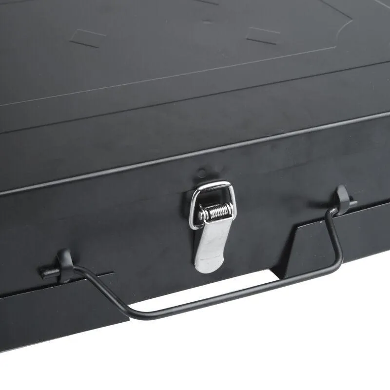 Outdoor Portable Charcoal Grill Folding Box Grill Gift Barbecue Grill.