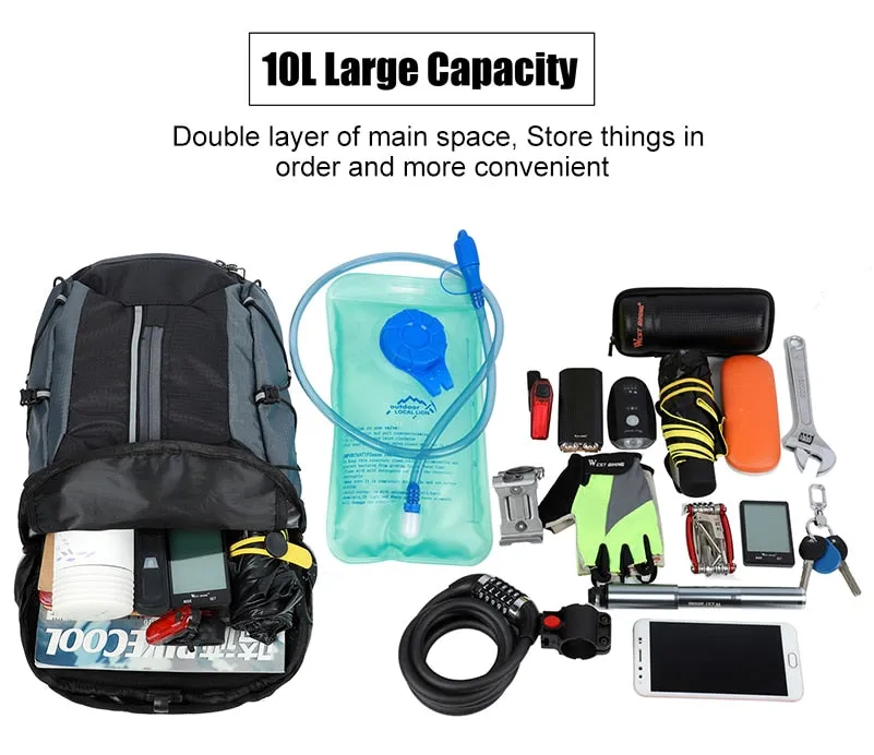 Sidiou Group Ultralight Portable Folding Backpack Pouch Waterproof Hiking Rucksack Bike Backpack