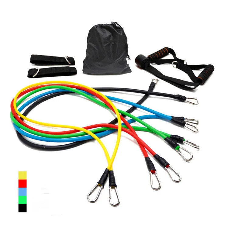 Stamina Sports Premium Resistance Tube | Resistance Elastic Band Complete Set