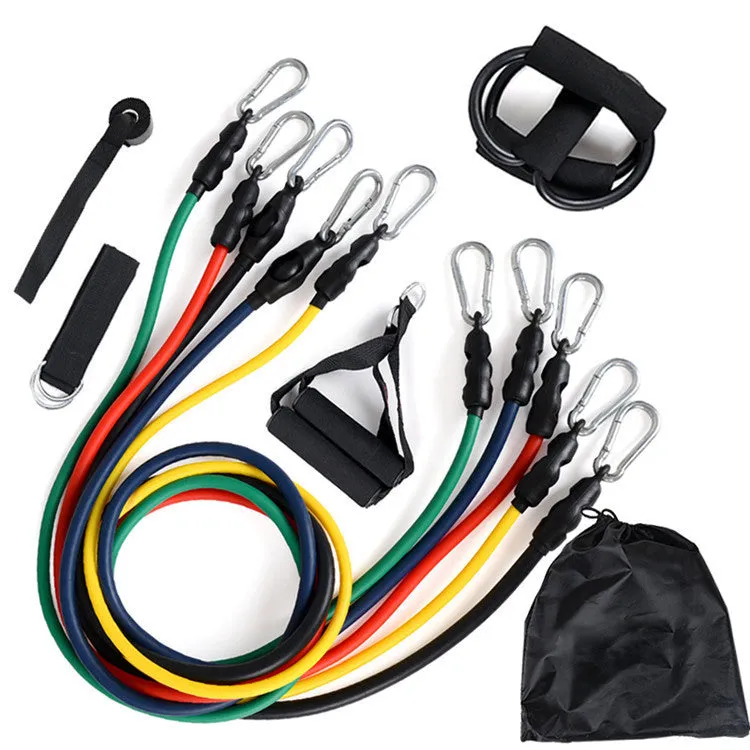 Stamina Sports Premium Resistance Tube | Resistance Elastic Band Complete Set