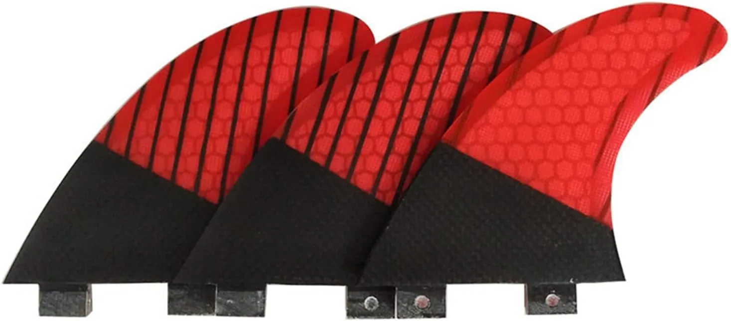 Surfing Fins 3Pcs Surfboard Fins Stand-Up Inflatable Paddle Water Fins Surfboard Accessories Surf Board Tail Rudder
