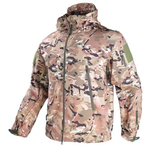 TAD Soft Shell Military Tactical Jacket Safari Men Waterproof Warm Windbreaker US Army