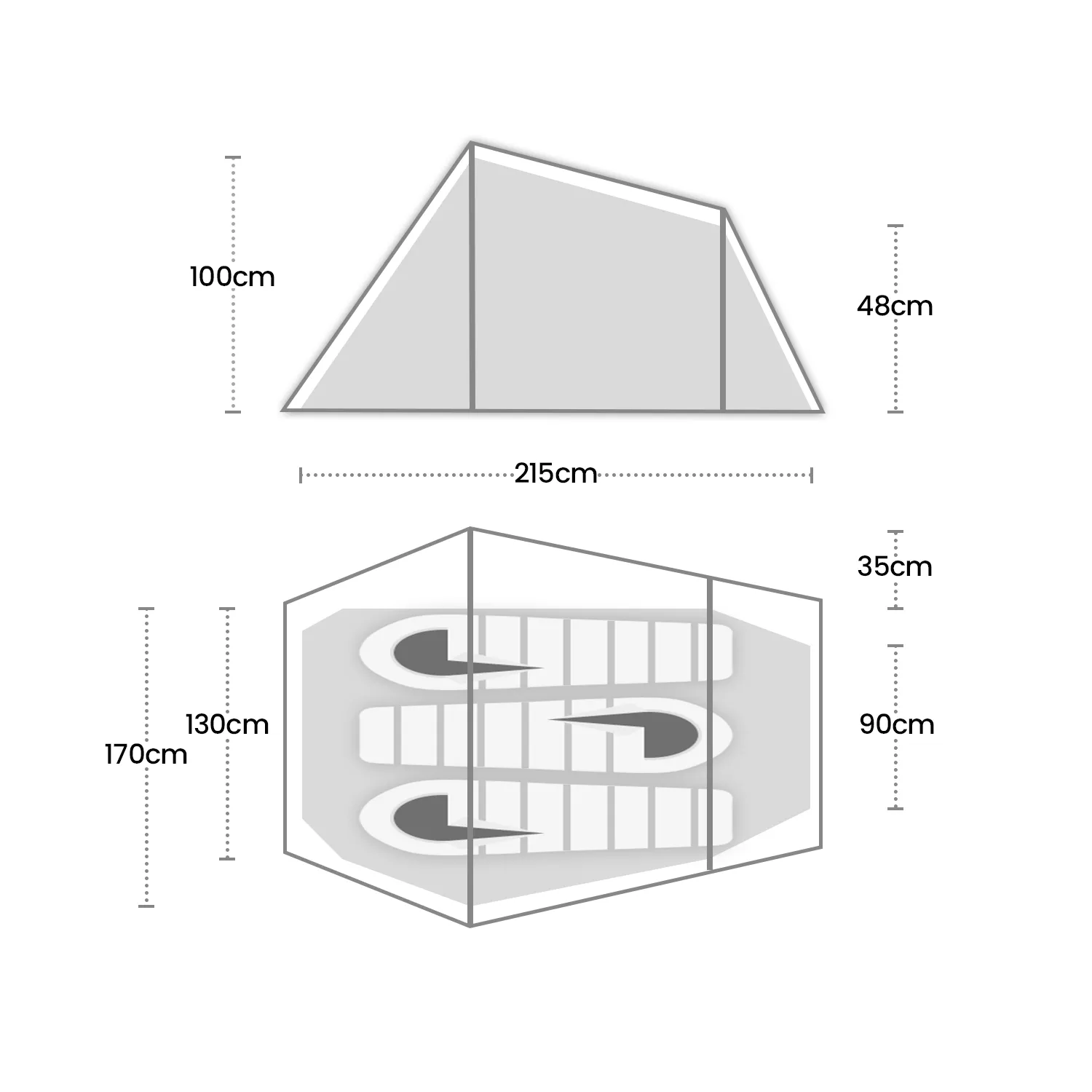 Wild Country Coshee 3  3 Man Tent