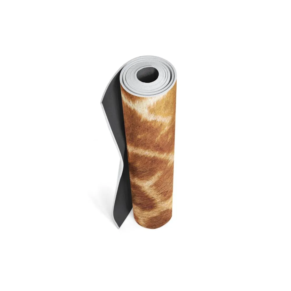 Yoga Mat | 6mm Thick | Giraffe | Non-Slip | Eco Friendly | Yune Yoga