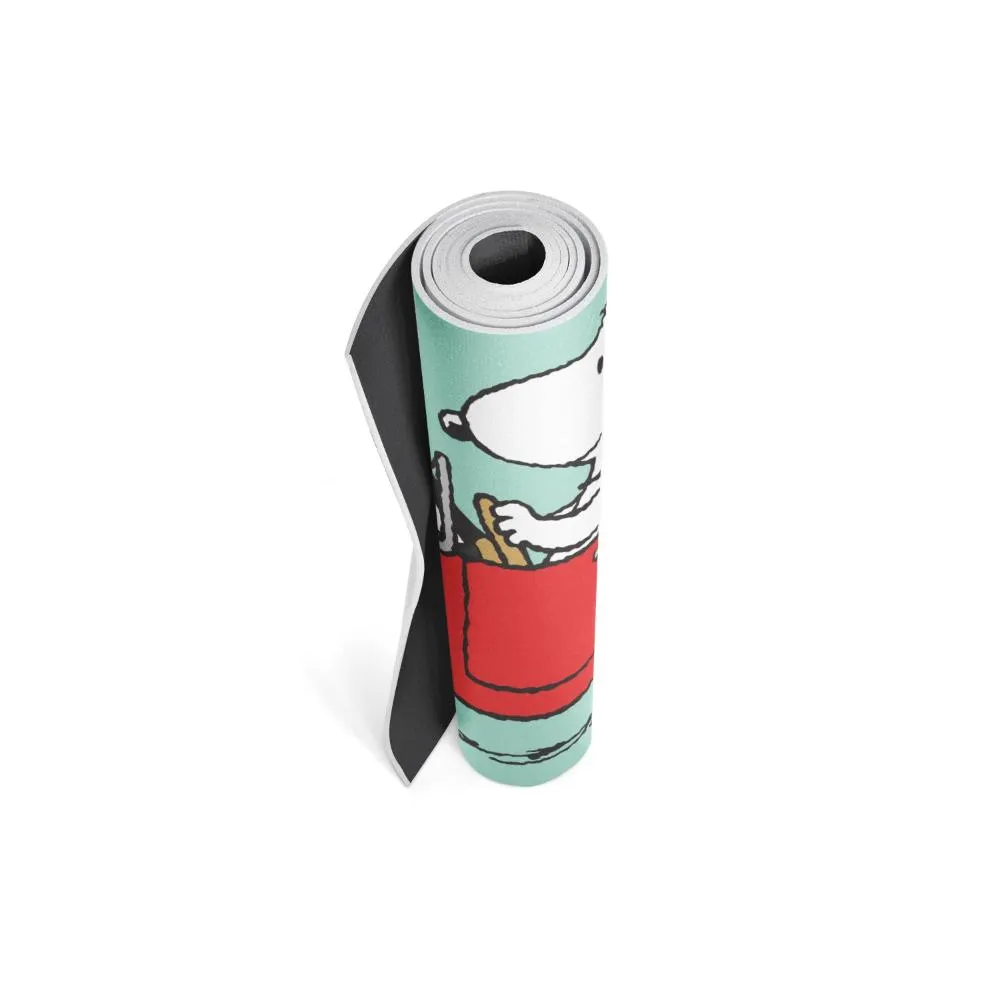 Yoga Mat | 6mm Thick | Snoopy | Non-Slip | Eco Friendly | Yune Yoga | Snoopy Race Car