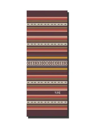 Yoga Mat | 6mm Thick | Striped | Non-Slip | Eco Friendly | Yune Yoga | Kim
