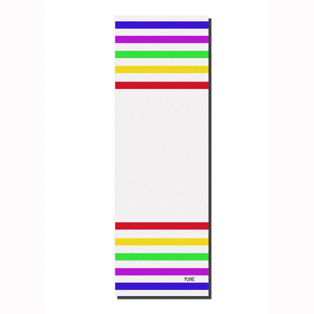 Yoga Mat | 6mm Thick | White | Non-Slip | Eco Friendly | Yune Yoga | DY66