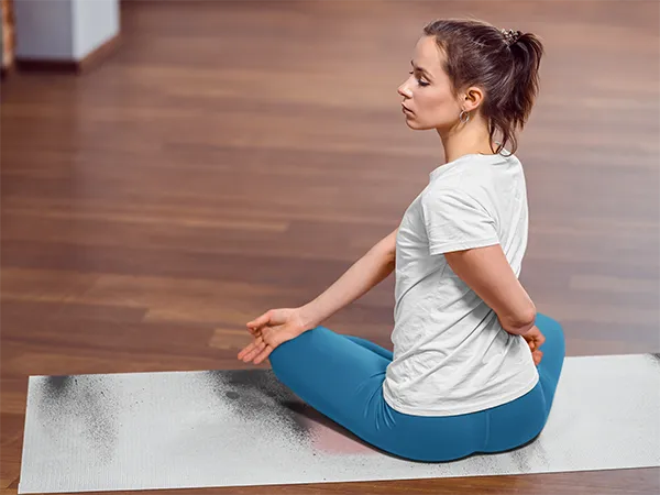Yoga Mat | 6mm Thick | White | Non-Slip | Eco Friendly | Yune Yoga | Ursa Major
