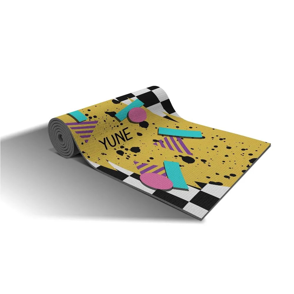 Yoga Mat | 6mm Thick | Yellow | Non-Slip | Eco Friendly | Yune Yoga | Radical
